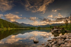 Pue Light and scenery this morning